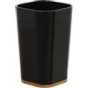 Feridras Portaspazzolino nero effetto legno | Bamboo