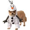 Rubie's, costume unisex per adulti, Disney: Frozen 2, costume da Olaf per feste, bianco, collo M 14,5 cm, circonferenza 50 cm, schiena 48