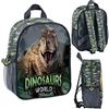 PASO PP23DZ-303, Zaino per la scuola Dinosaur, Multicolor
