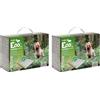 Croci Super Nappy Eco - Tappetini Igienici per Cani 57X54 cm 14 Pezzi, Ecologici - Traverse Cani e Animali Domestici, per Pipi Cane e Gatto Ultra Assorbenti e Biodegradabili (Confezione da 2)