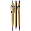Pentel, portamina giallo P209 da 0,9 mm della serie P200, matita ricaricabile con le mine, gomma P209-G (confezione da 3)