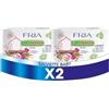 Fria Baby Sensation Salviette per Cambio Pannolino, con Burro di Karitè ad Azione Emolliente sulla Pelle, Dermatologicamente Testate, 2 Pratiche Confezioni da Borsa con 20+5 Salviette