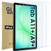 Bigqin 3 Pezzi Pellicola Protettiva Compatibile con Samsung Galaxy Tab A11 Plus 2025 11/A9 Plus 2023 11, Ultra HD Vetro Temperato Film Tab A9 Plus, Pellicola Schermo Protezione Scratch Resistente