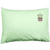 Bona Basics, Fodera decorativa per cuscino, decorazione per la casa, per divano, caffetteria, Dimensioni: 50x35 cm, colore: verde chiaro