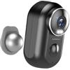 ZUMIMALL Telecamera Wi-Fi Interno/Esterno Senza Fili Batteria, 2K Videocamera Sorveglianza Wifi con Visione Notturna Colori, Sirena, Rilevamento Umano PIR, Conversazione a 2 Vie, IP66