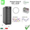 Epser / CMA UPS 20 Kw Premmium Tower N°0 batterie trifase ingresso e monofase in uscita - Epser