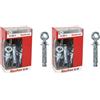 Fischer Tasselli Acciaio Ta M 8 con occhiolo, Diametro 12 mm, 71255, 6 Pezzi per Confezione, M8 (Confezione da 2)
