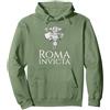 Ancient Roman Legion Standard SPQR Histo Ancient Roman Legionary Standard - Roma Invicta - SPQR Felpa con Cappuccio
