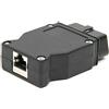 OBD Adapter Attacco per connettore Enet OBD RJ45, da Coding-Ethernet OBD2 a 16 pin, per auto