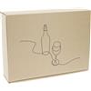 ratioform Scatola regalo per bottiglie Wine Line ratioform