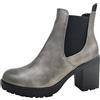 MARCO TOZZI 2-25414-41, Stivali Chelsea Donna, Metallo, 38 EU
