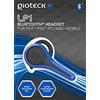 Gioteck PS4/PS3/PC/MAC: LP1 Auricolare Bluetooth, Blu