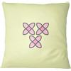 Bona Basics, Fodera decorativa per cuscino decorativa, decorazione per la casa, per divano, caffetteria, Dimensioni: 60x60 cm, colore: giallo chiaro
