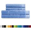 Eiffel Textile - Asciugamano in Spugna di qualità, 600 g 2 Lavabo 2 Ducha Lavanda