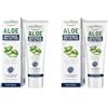 Equilibra Igiene Dentale, Aloe Dentifricio Multiattivo, Dentifricio Aloe Vera in Gel Delicato dal Gusto Fresco, Aiuta a Proteggere da Carie, Tartaro e Disturbi Gengivali, 75 ml (Confezione da 2)