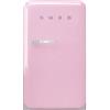 Smeg RÉFRIGÉRATEUR 1 PORTE FAB10RPK5 ANNÉES 50 ROSE CHARNIÈRE DROITE