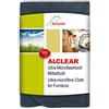 ALCLEAR International A257343M Panno in Microfibra per la Lucidatura e la Cura di Mobili, Non Lascia Aloni Né Graffi, 40 x 40 cm, Antracite, per l'Uso Domestico