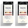 Phyto Phytocolor 1 Nero Colorazione Permanente Senza Ammoniaca, Copertura Capelli Bianchi (Confezione da 2)