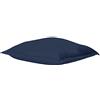 WELL HOME MOBILIARIO & DECORACIÓN Cuscino Pouf 70 x 70 - Blu scuro