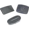 Generico Cif Kit Carbon Look VESPA 50 SPECIAL Coperchio Foro Contachilometri + Visiera Stop Posteriore + Coperchio Molleggio Forcella