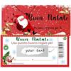 MKISHINE 16pz Biglietti Auguri Natale Gratta e Vinci Personalizzato Natale -Gratta e Scopri Idea Regalo Natale Originale Bambini Gadget Idee Regali Divertenti- Biglietto Grattabile Natalizio