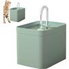 SKUDA Distributore d'acqua per gatti | Ciotola d'acqua per fontana automatica per gatti - Ciotola per fontana per gatti da 1,5 litri, fontanella per cani, distributore di acqua per più animali Skuda