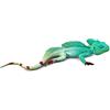 TIESOME Figure Realistiche Di Lucertola, In Gomma Morbida, Modello Di Lucertola, Giocattolo Educativo Realistico Per Compleanno, Chameleon Fattoria E Animali