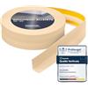 HOLZBRINK Battiscopa adesivo in PVC 32x23mm, 5 m | Bordino per top cucina, mobile per bagno | Zoccolino battiscopa | Colore: pino