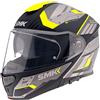 Casco Modulare Smk Hybrid Evo Tide Bianco Blu