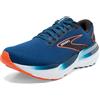 BROOKS Glycerin GTS 21, Sneaker Uomo, Blue Opal Black Nasturtium, 42 EU