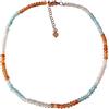 Treasure Bay Collana girocollo con perline fatta a mano per donne e ragazze | Collana girocollo con pietre preziose curative con pietre preziose naturali | Regalo per ragazze (Ciliegia/blu/quarzo rosa)