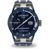 Locman orologio uomo Montecristo meccanico automatico S.I.O. quadrante blu