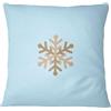 Bona Basics, Fodera decorativa per cuscino decorativa, decorazione per la casa, per divano, caffetteria, Dimensioni: 45X45 cm, colore: azzurro