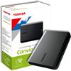 Toshiba 4TB Canvio Basics Hard Disk Esterno Portatile ,USB 3.0 2023 HDTB540EK3CA