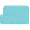 RAINYEAR make life easier RAINYEAR 15 Pollici Manicotto del computer portatile con accessori del sacchetto compatibile con il nuovo 15,4 Pollici MacBook Pro Touch Bar Appositamente per A1398 A1707 A1990, Blu
