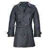 Infinity Leather Giacca in Pelle da Motociclista in Shearling in Vera Pelle di Montone retrò RAF B3 Pilot da Uomo L