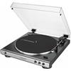 Audio-Technica AT-LP60XUSB Giradischi con trasmissione cinghia USB Silver/Black