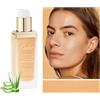 Oulac Fondotinta Coprente Professionale, Formula Leggera e Idratante, Lunga Tenuta, Adatto Tutti Tipi Pelle, Tonalità：12 Desert 30ml