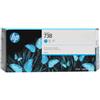 HP CARTUCCIA CIANO HP738 300ml plotter HP T850/950 676M6A