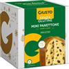 Farmafood srl Giusto Senza Glutine Mini Panettone Uvetta E Canditi 100 G