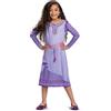 Disguise Disney Wish, abito deluxe di Asha per bambine, taglia XS (3-4 anni) perfetto per Carnevale e per tutti i tipi di festa! Indossa l'abito viola ispirato al personaggio di Asha!