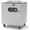WAAGE SRL Sottovuoto campana - Carrello - 4 barre saldanti 2 x 500 mm + 2 x 680mm - cm 80 x 69 x 93h