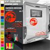 Kit 5 Adesivi camper AVVENTURA LUPO NATURA MONTAGNA caravan accessori cod.1834