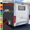 Adesivi camper PASSIONE PER LA ROULOTTE caravan roulotte accessori cod.1842