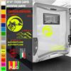 Kit 5 Adesivi camper AVVENTURA LUPO NATURA MONTAGNA caravan accessori cod.1834