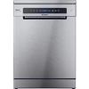 Candy RapidÓ CF 6C4F1X Lavastoviglie, 16 Coperti, Wi-Fi + BLE, Connesso, 8 Programmi, Smart Basket e Smart Door, Classe C, 59,7x59,8x82 cm, Inox
