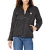 Carhartt Giacca Impermeabile Rain Defender®, Relaxed Fit, Pesantezza Leggera, Giacca Gilliam Donna, Nero, M