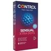 Control Stimulation Sensual Xtra Dots Profilattico 6 Profilattici