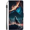 WBWONE Cover a Libro per Honor 90 Lite Case, Flip Caso in PU Pelle Premium  Portafoglio Custodia,Supporto Stand,Chiusura Magnetica. Azzurro