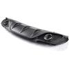 FPstore Spoiler Posteriore Labbro Bagagliaio Auto Diffusore Posteriore Punte Scarico Paraurti Posteriore Lip Spoiler per Alfa per Romeo per Giulia Sedan 4 Porte 2016-2020 per Quadrifoglio